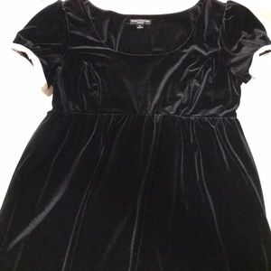 Black Velvet Dress